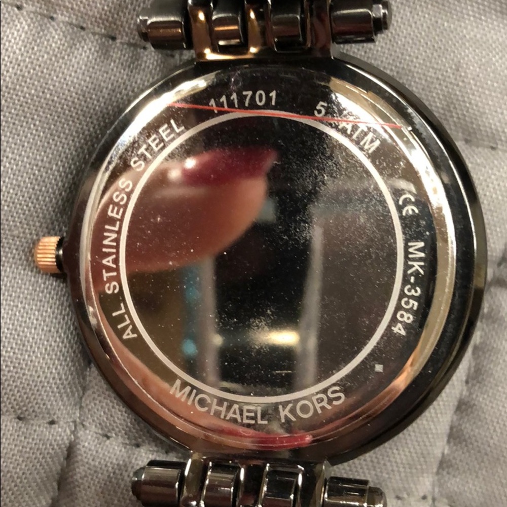 NWT Michael Kors Rose Bling Watch - Picture 7 of 7